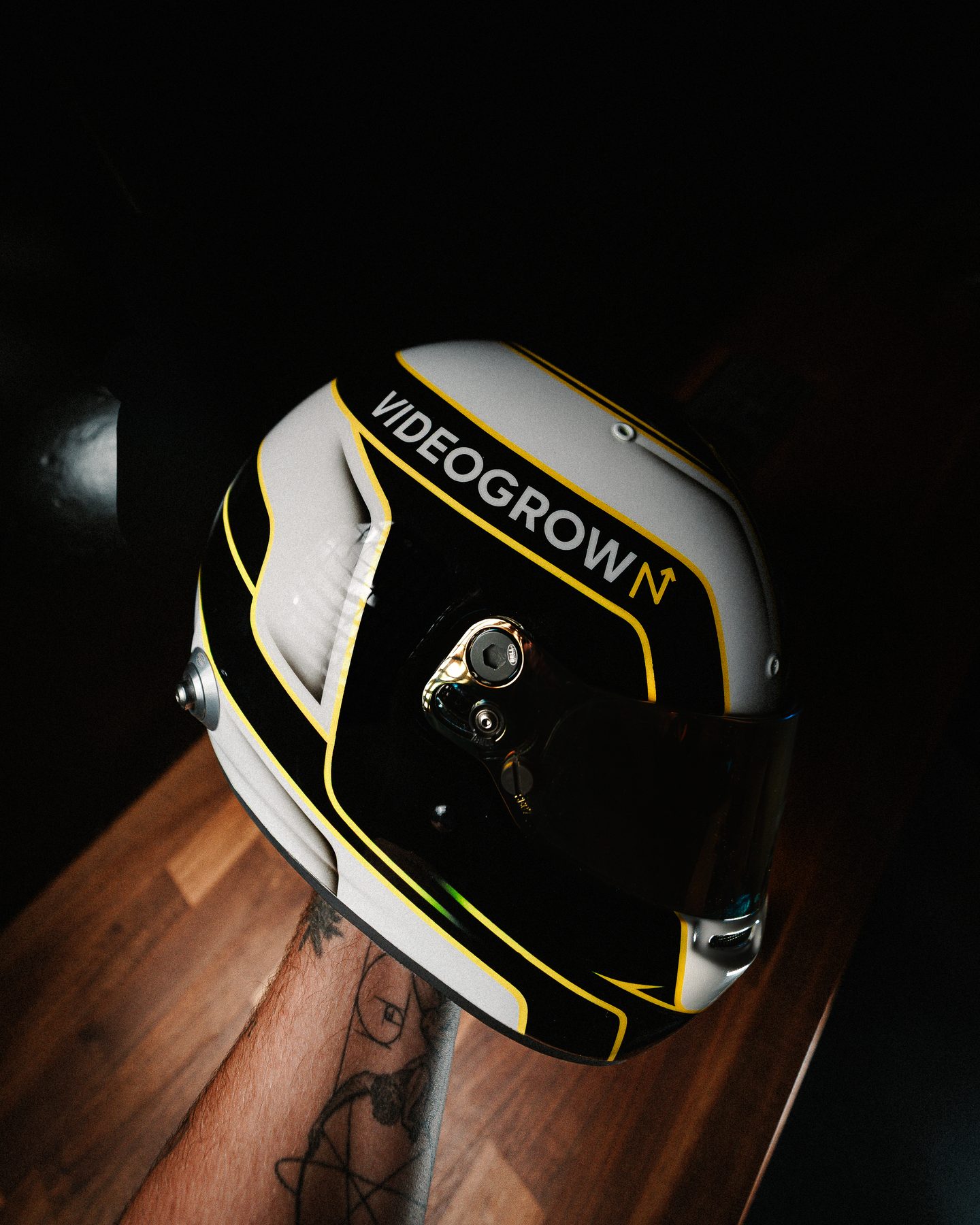 Videogrown race helmet