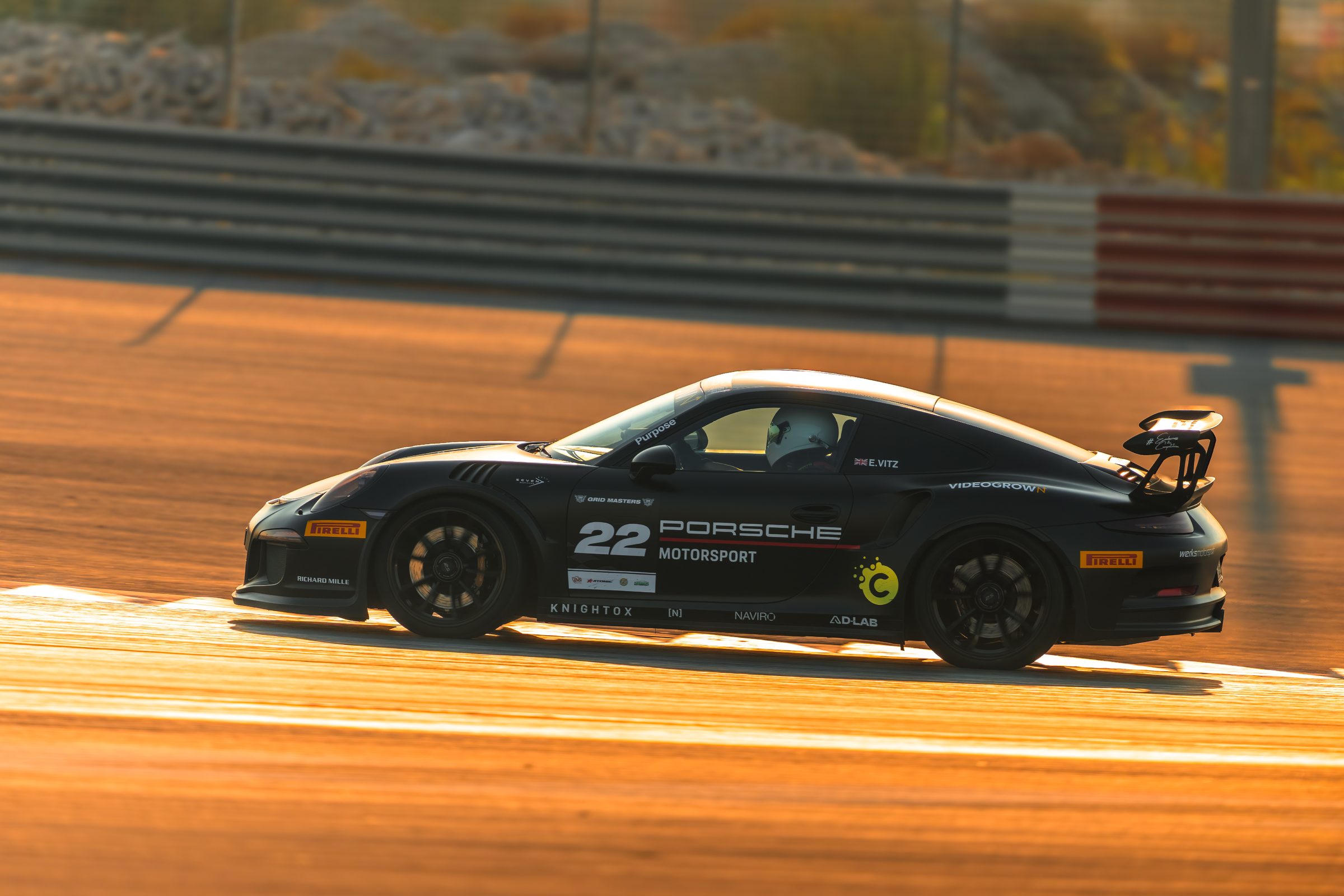 On track at sunrise